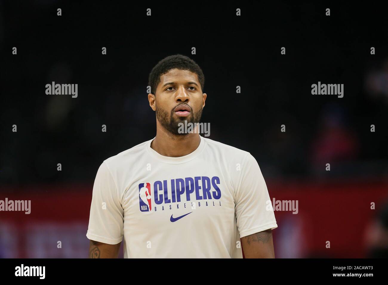 LA Clippers forward Paul George (13) poses for photos during the NBA  basketball team's media day, Monday, Oct. 2, 2023 in Los Angeles. (Ric  Tapia via AP Stock Photo - Alamy