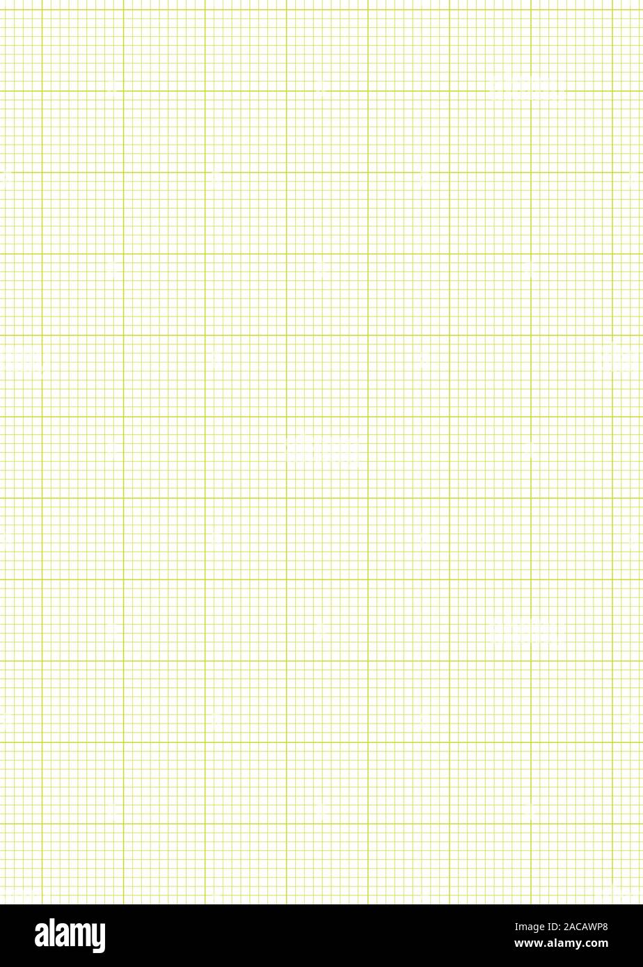 graph paper a4 sheet green stock photo alamy
