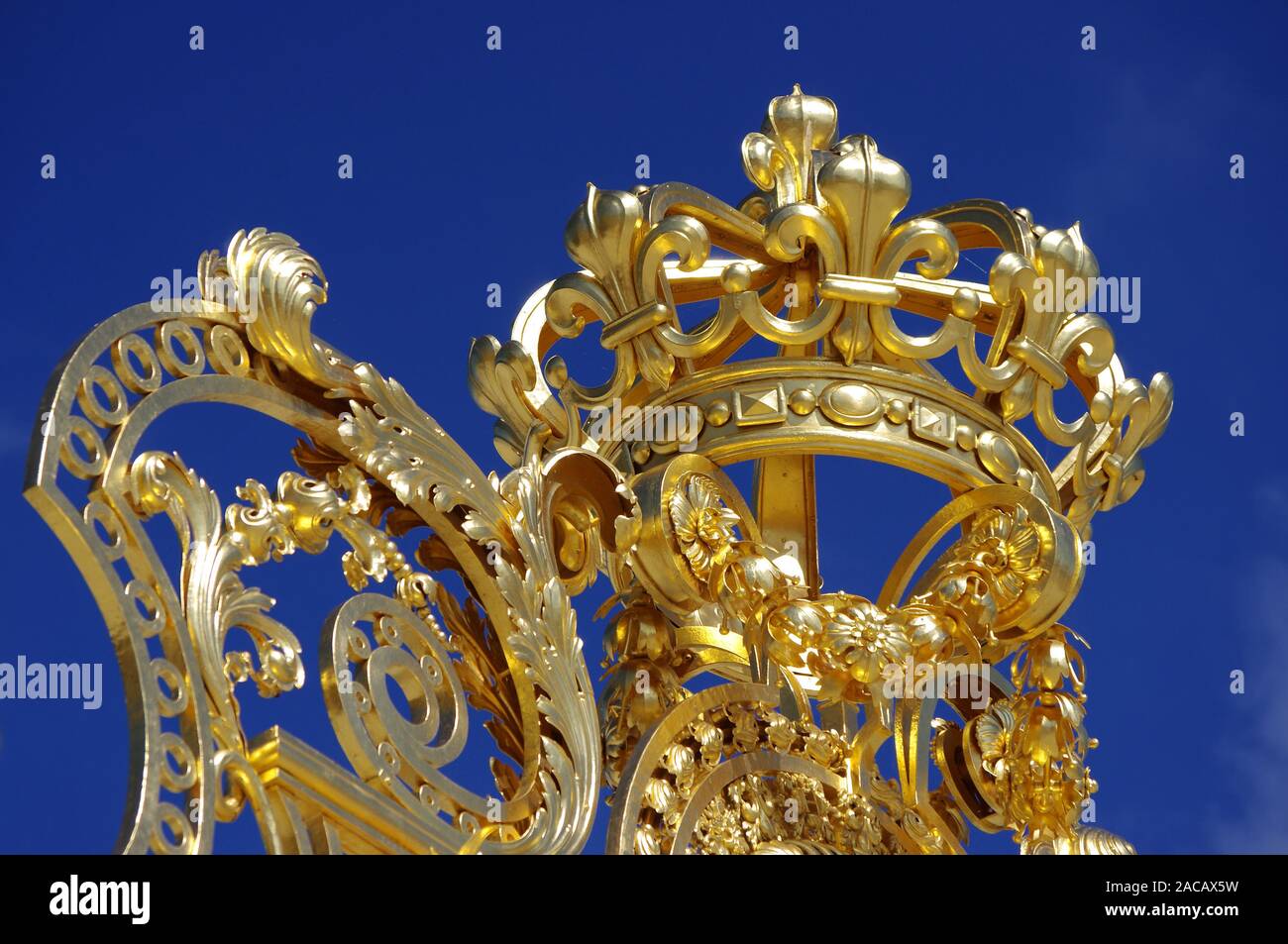 Versailles Crown Stock Photo