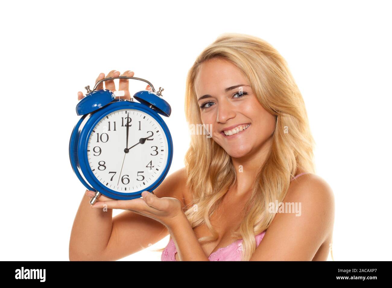 Time change, clock change winter summer time Stock Photo