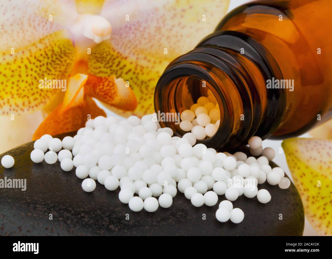 Globules. Alternative Medizin. Stock Photo