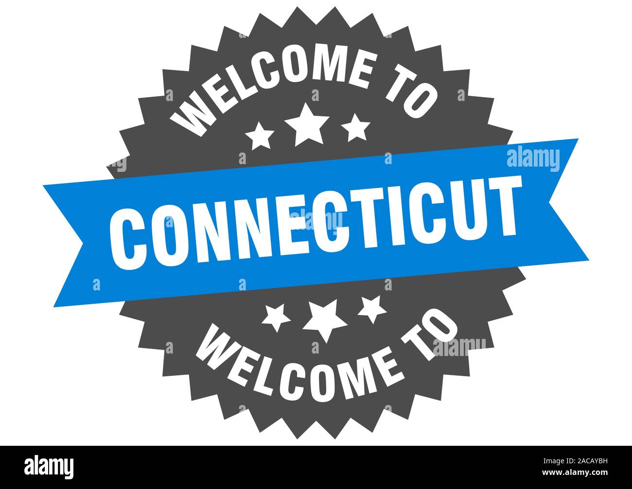 Welcome to connecticut sign Stock Vector Images - Alamy
