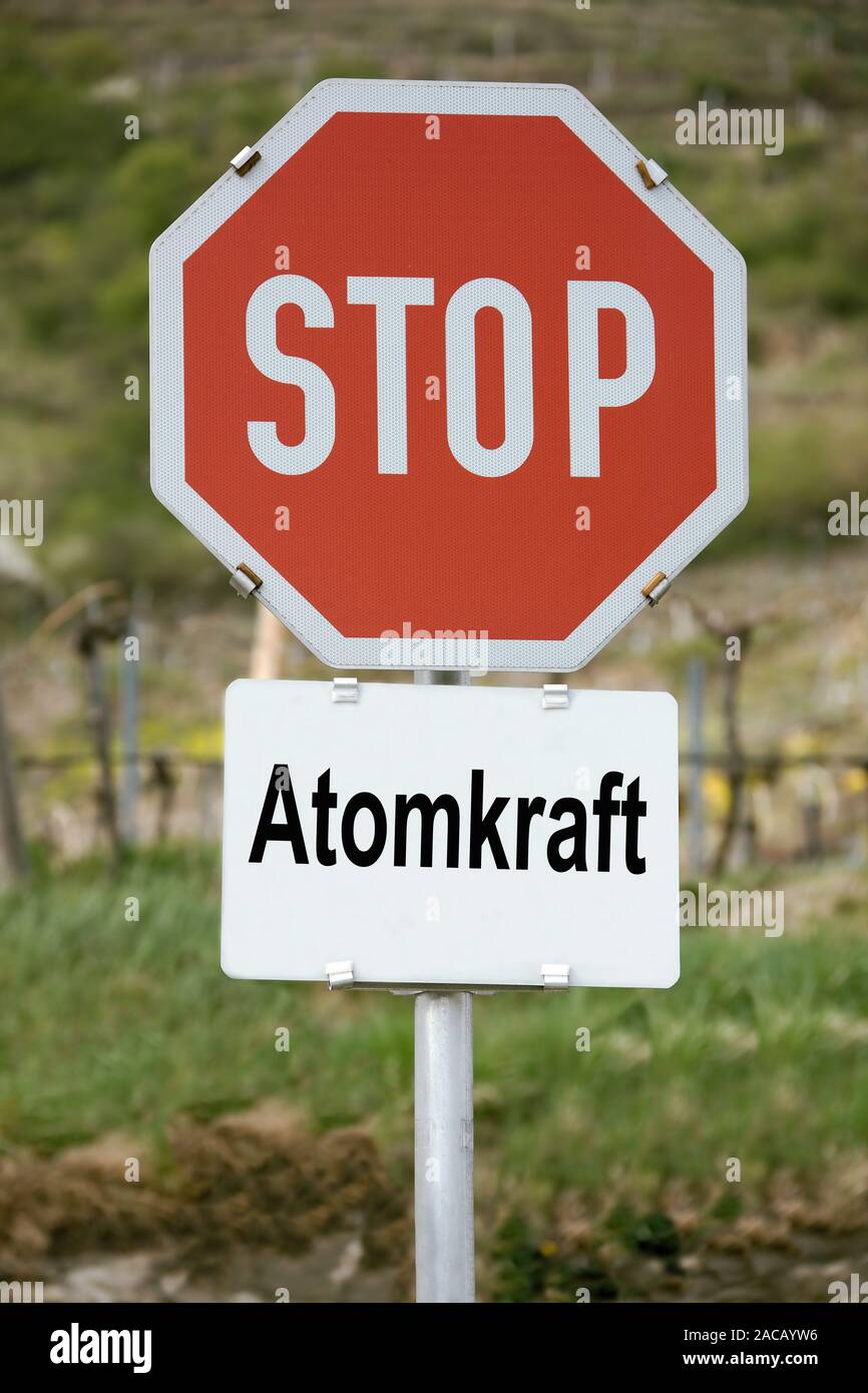 Nuclear phase-out. Green energy Stock Photo - Alamy