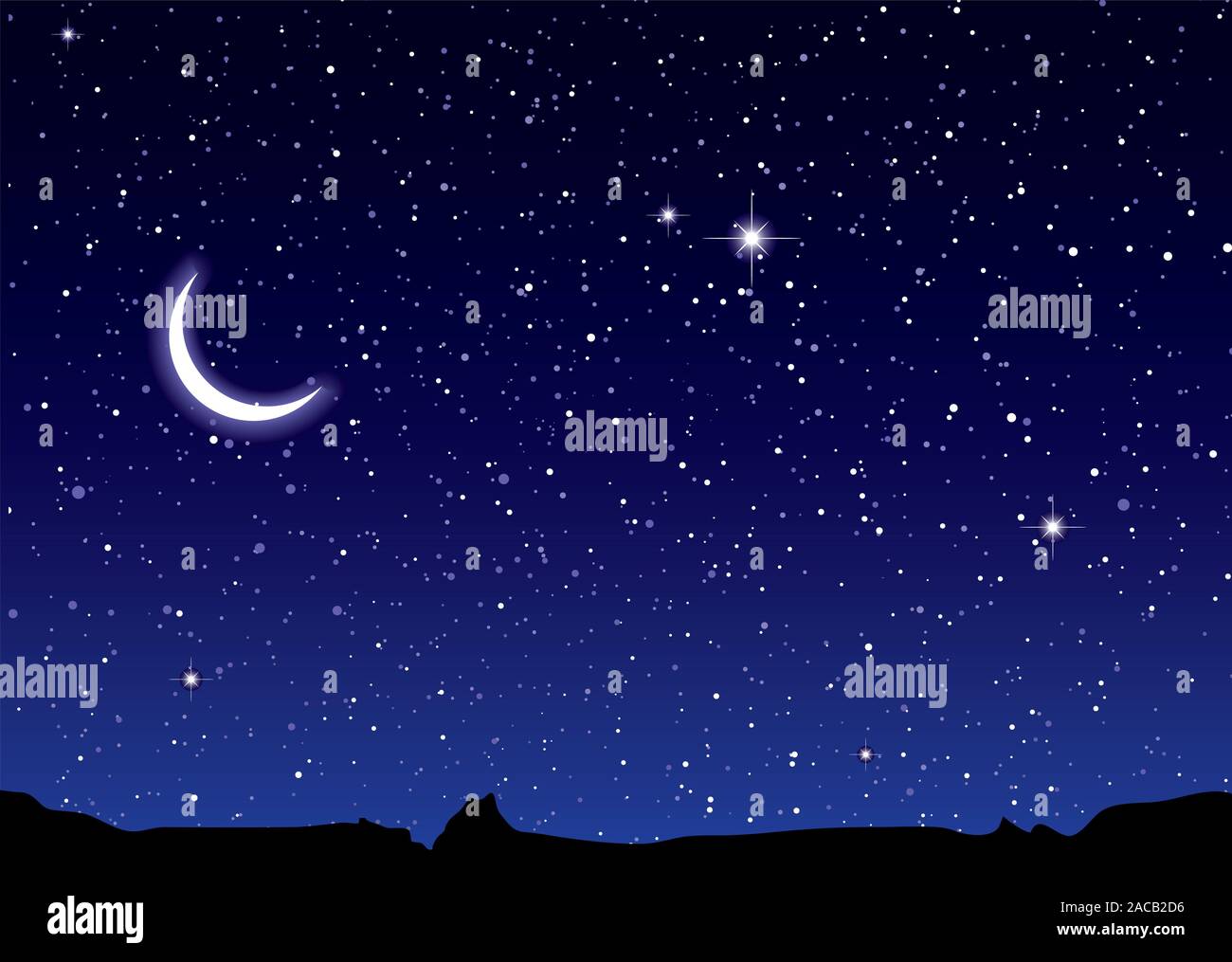 Space landscape moon Stock Photo - Alamy