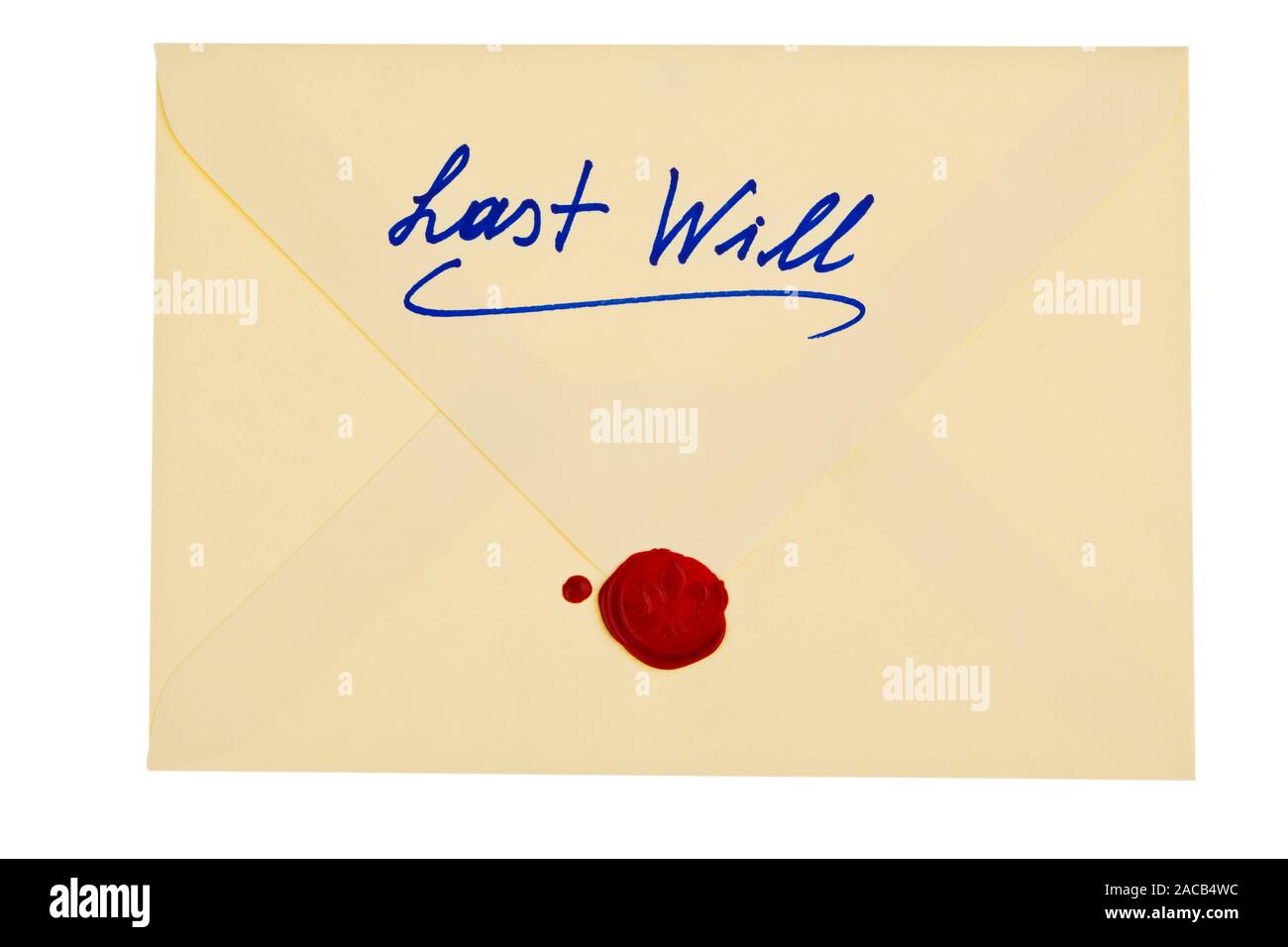 Testament in English language Stock Photo Alamy