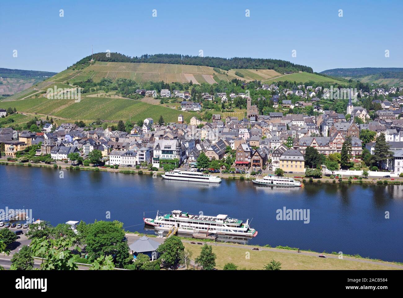 Traben-Trarbach, Moselle, district of Bernkastel-Wittlich, Rhineland-Palatinate, Germany, Europe, Public Reason Stock Photo
