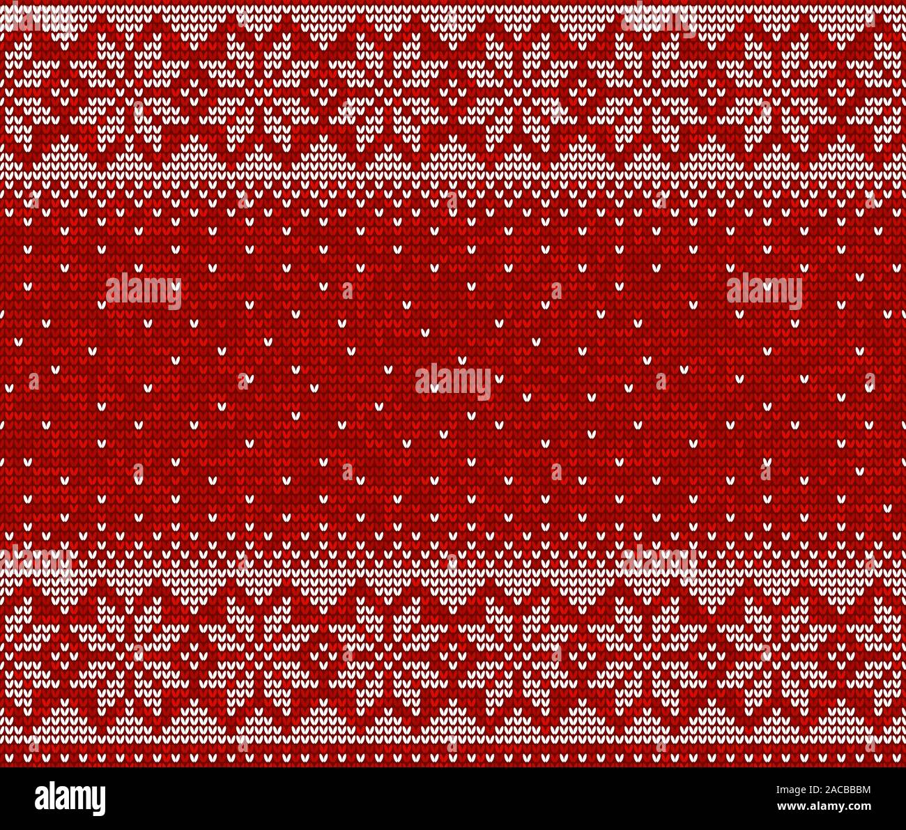 Red and white knitting seamless pattern background vector Stock Vector ...