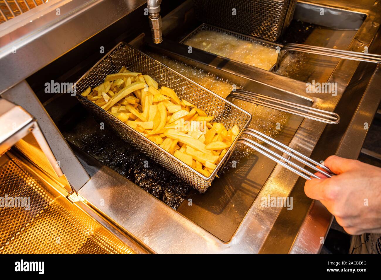 Chip shop fryer hotsell