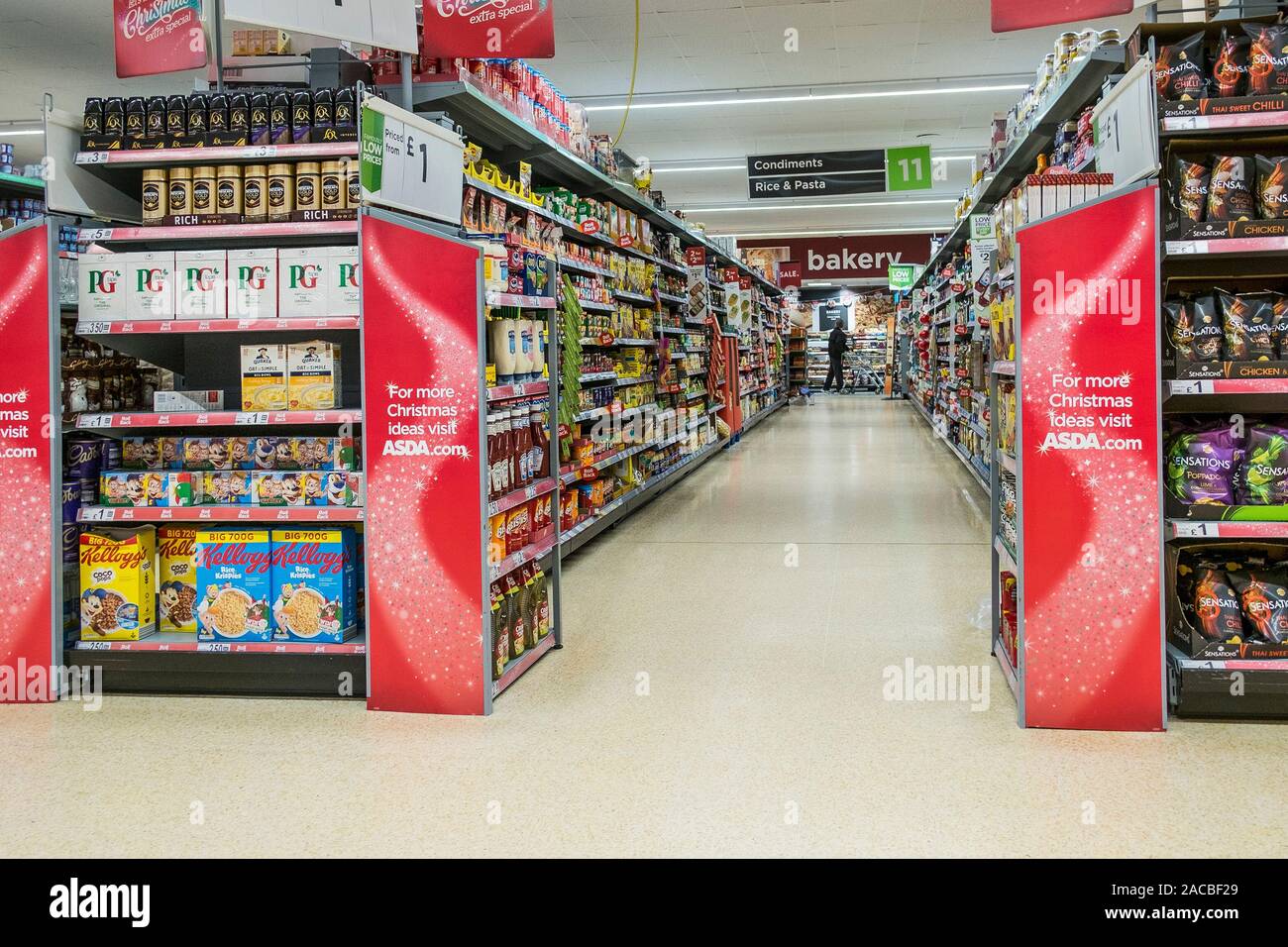 Asda Supermarket Inside High Resolution Stock Photography and Images