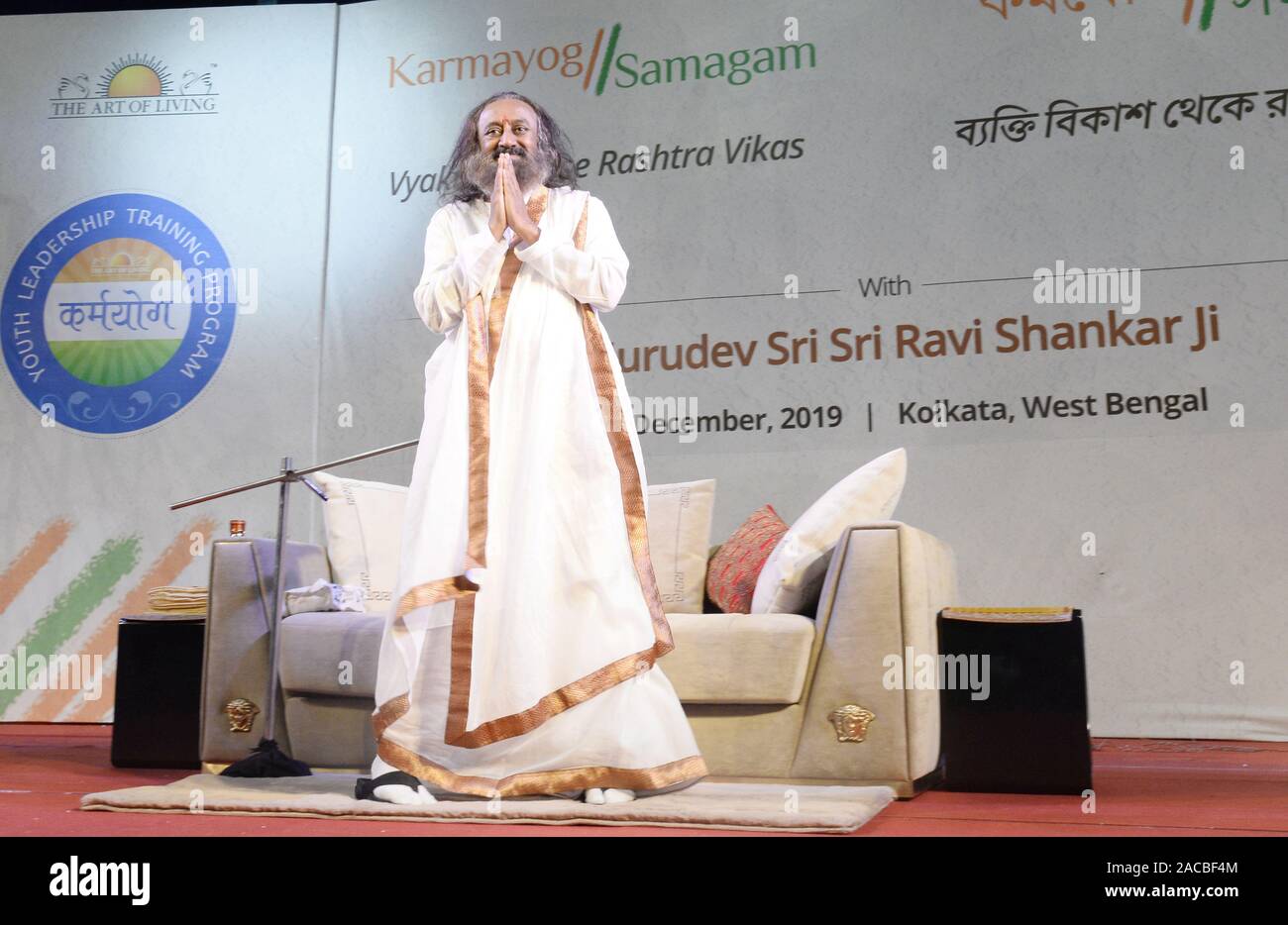 Indian Spirituals leader and founder of Art of Living Gurudev Ravi ...