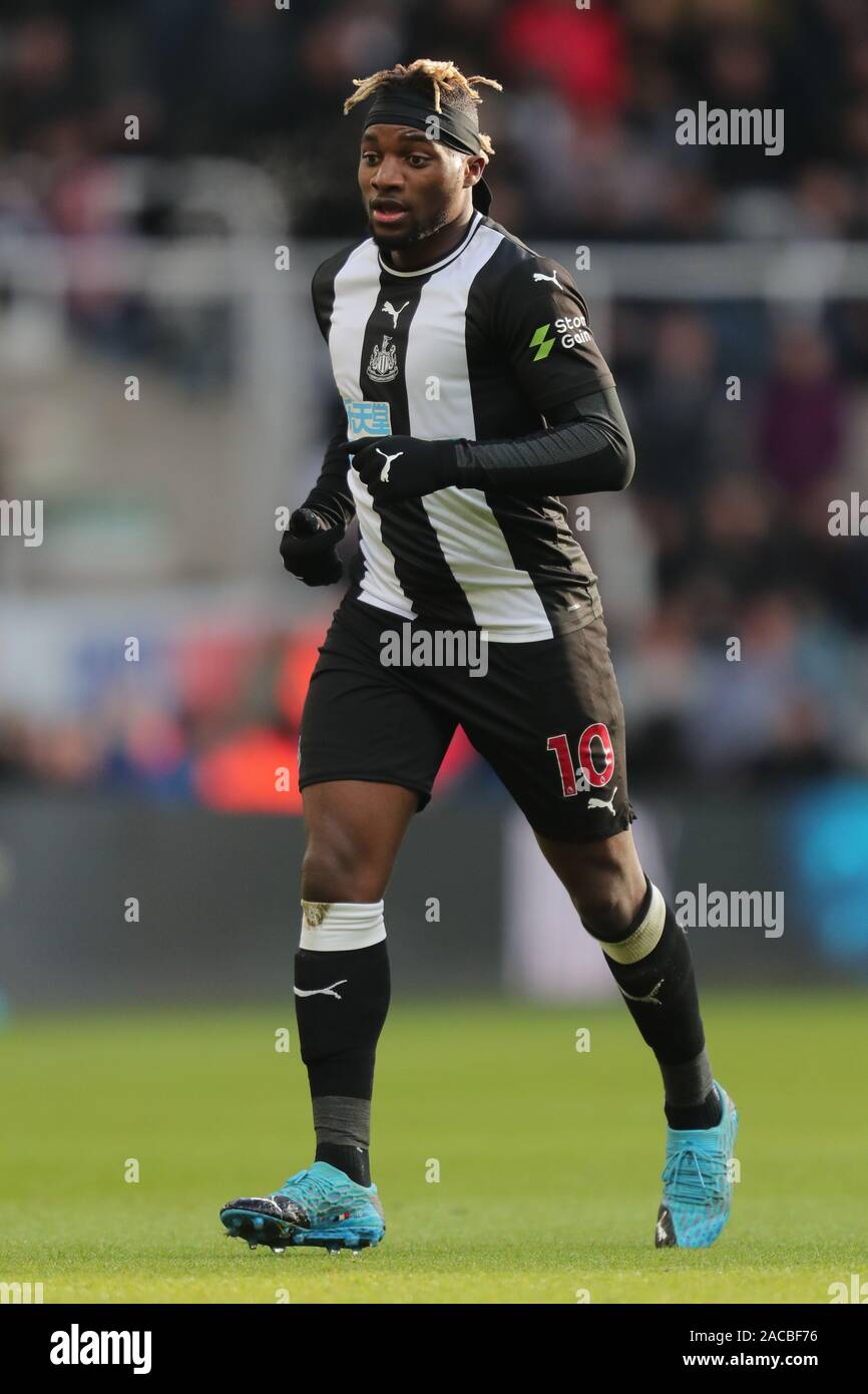 ALLAN SAINT-MAXIMIN, NEWCASTLE UNITED FC, 2019 Stock Photo - Alamy