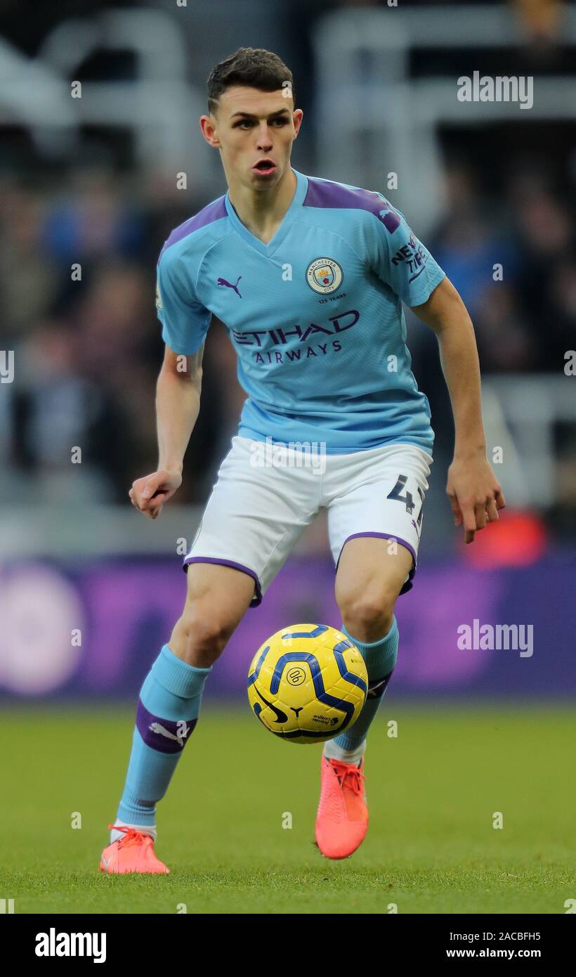 PHIL FODEN, MANCHESTER CITY FC, 2019 Stock Photo