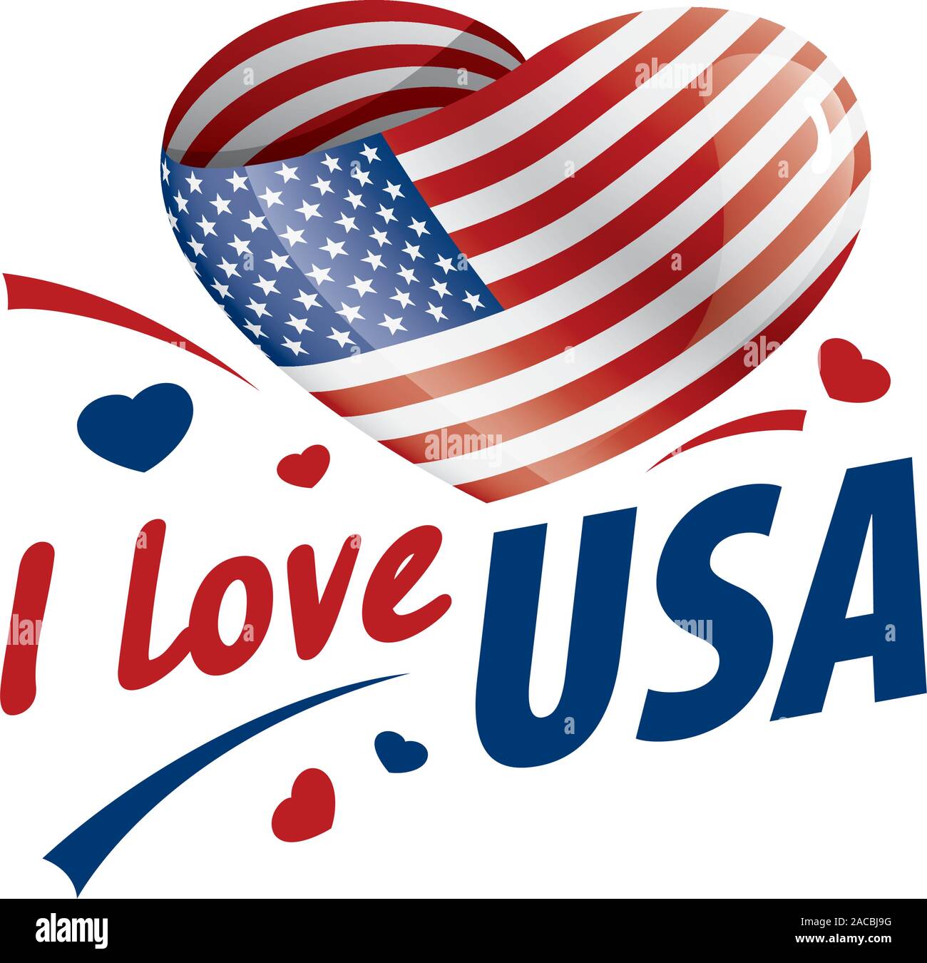 photo I Love Usa Images https www alamy com the national flag of the usa and the inscription i love the usa vector illustration image334628716 html