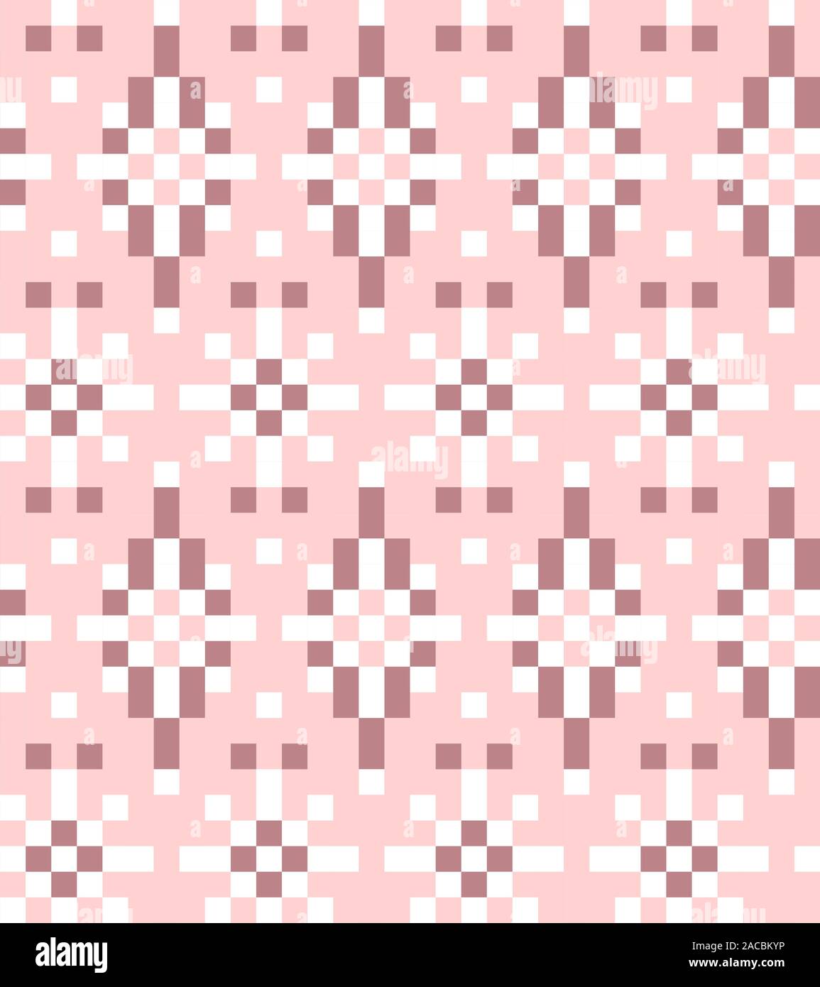 Snowflake Pattern - This is a snowflake pattern suitable for website resources, graphics, print designs, textile Stock Vector
