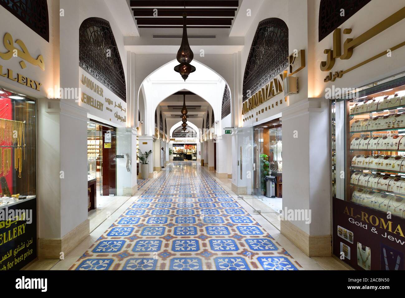 Doha, Qatar Nov 21. 2019. Interior of Gold souq a large store