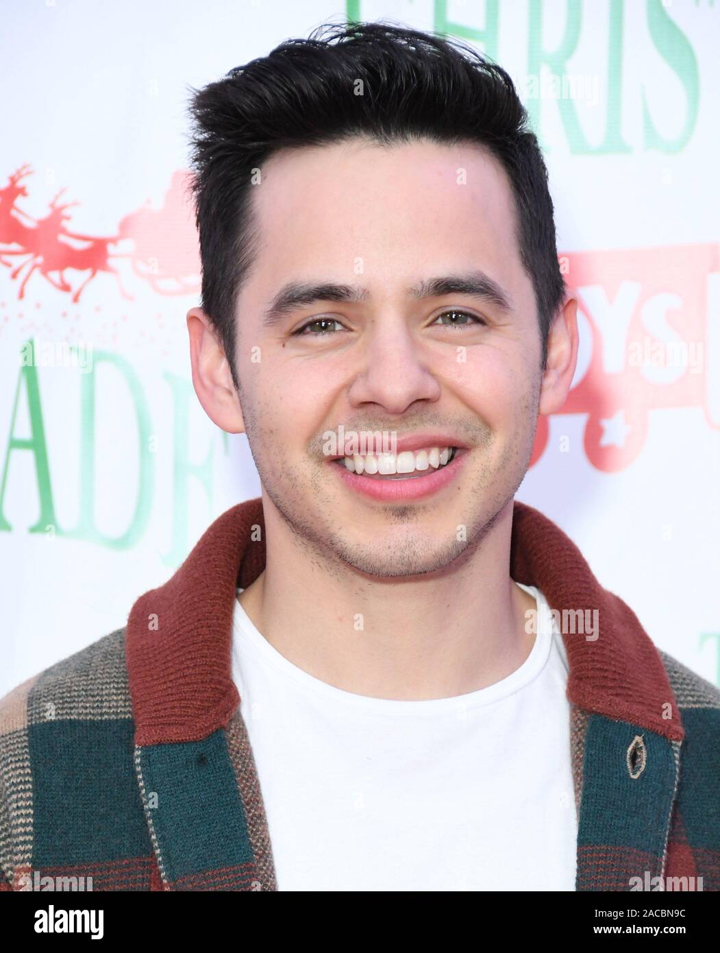 01 December 2019 - Hollywood, California - David Archuleta. The 88th Annual Hollywood Christmas Parade held at Hollywood Blvd. Photo Credit: Birdie Thompson/AdMedia /MediaPunch Stock Photo