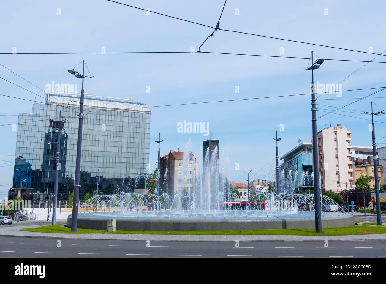 Trg Slavija, Belgrade, Serbia Stock Photo - Alamy