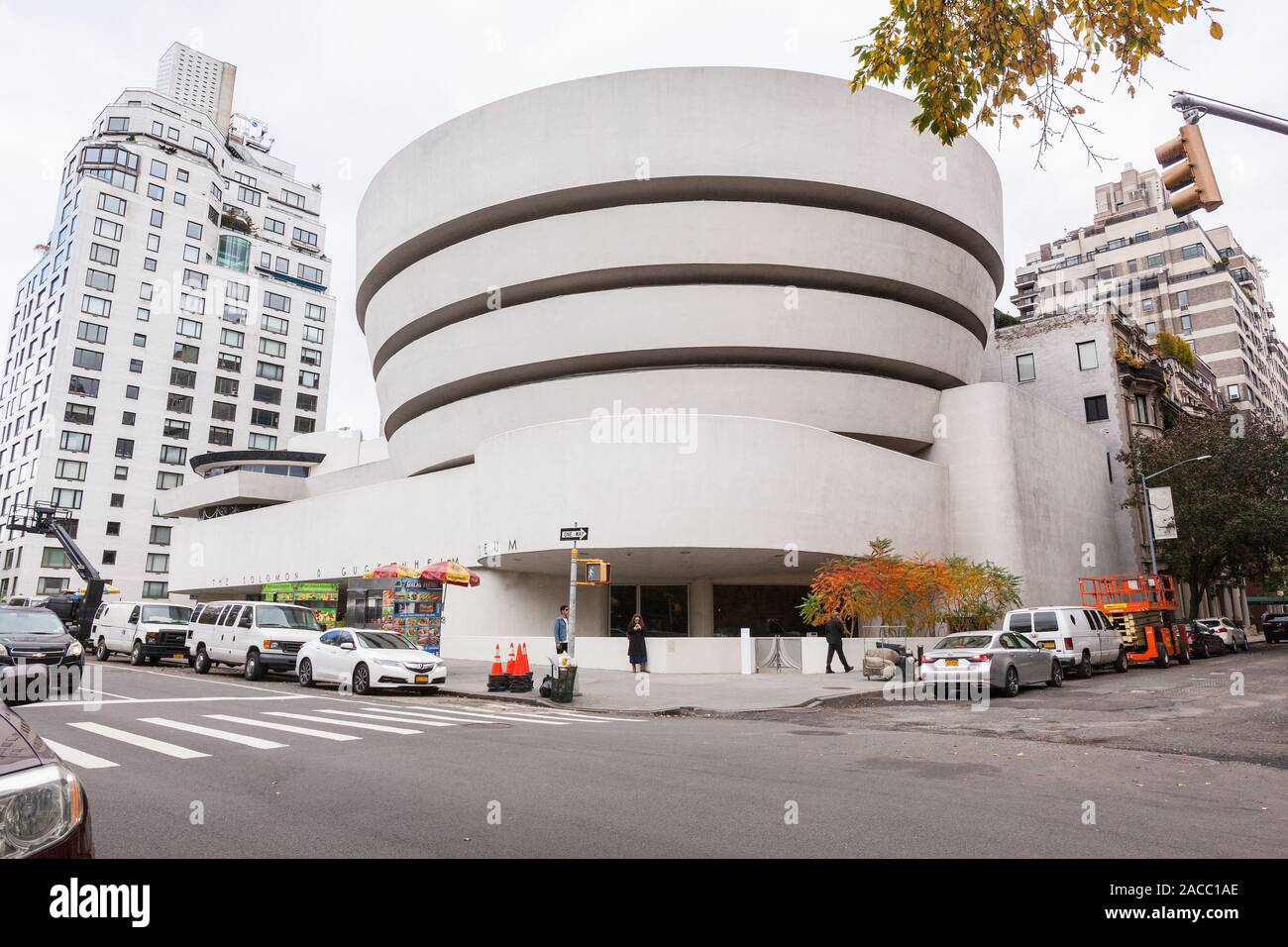 Solomon. R. Guggenheim Museum, 5th Avenue, Manhattan, New York City, NY, United States of America. U.S.A. Stock Photo