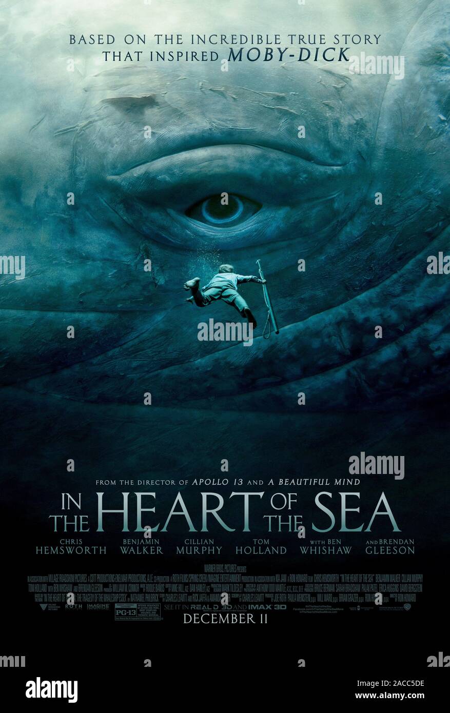 IN THE HEART OF THE SEA (2015), directed by RON HOWARD. Credit: WARNER ...