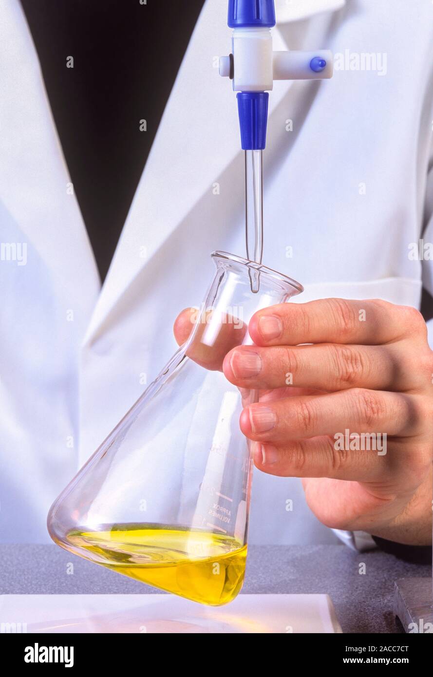 Acidbase titration. Image 3 of 3. Titrations are a method of
