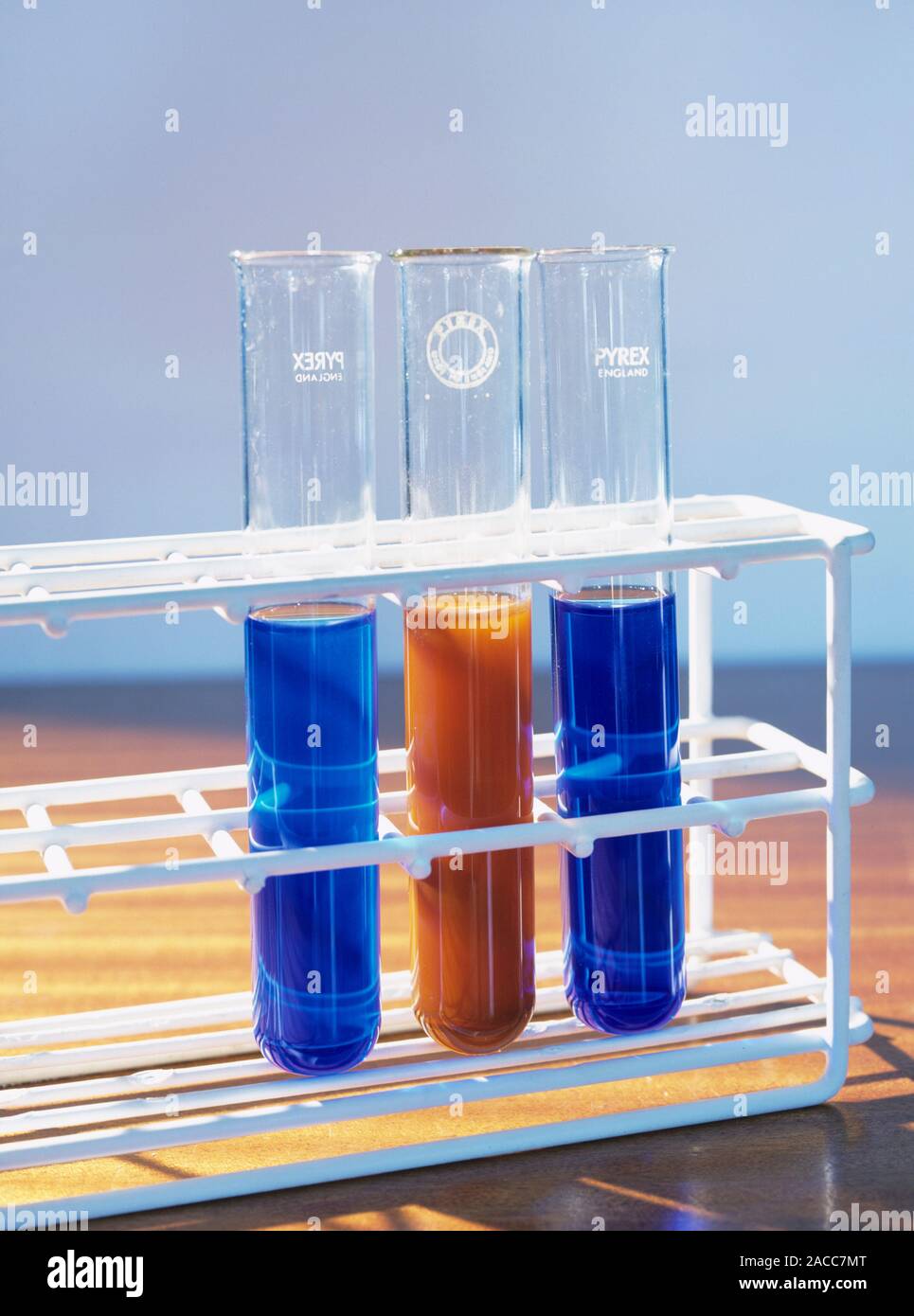 Fehling's reaction. Fehling's reagent is used to test for aldehydes