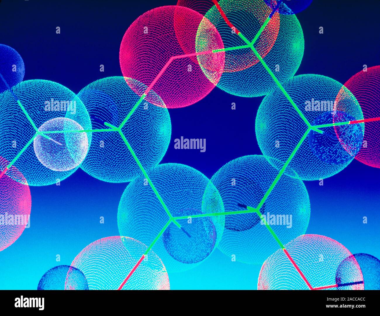 Covalent Insulin Dimer Molecule Computer Model Showing The Structure