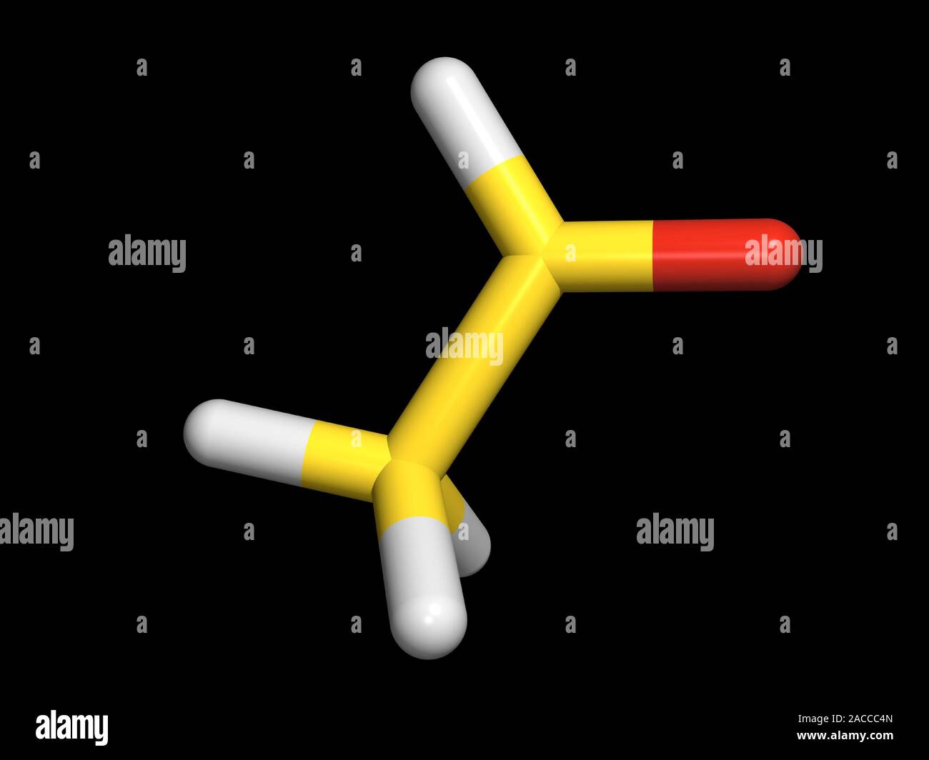 Ethanal Computer illustration of a molecule of ethanal or Ethanal Computer illustration of a molecule of ethanal or