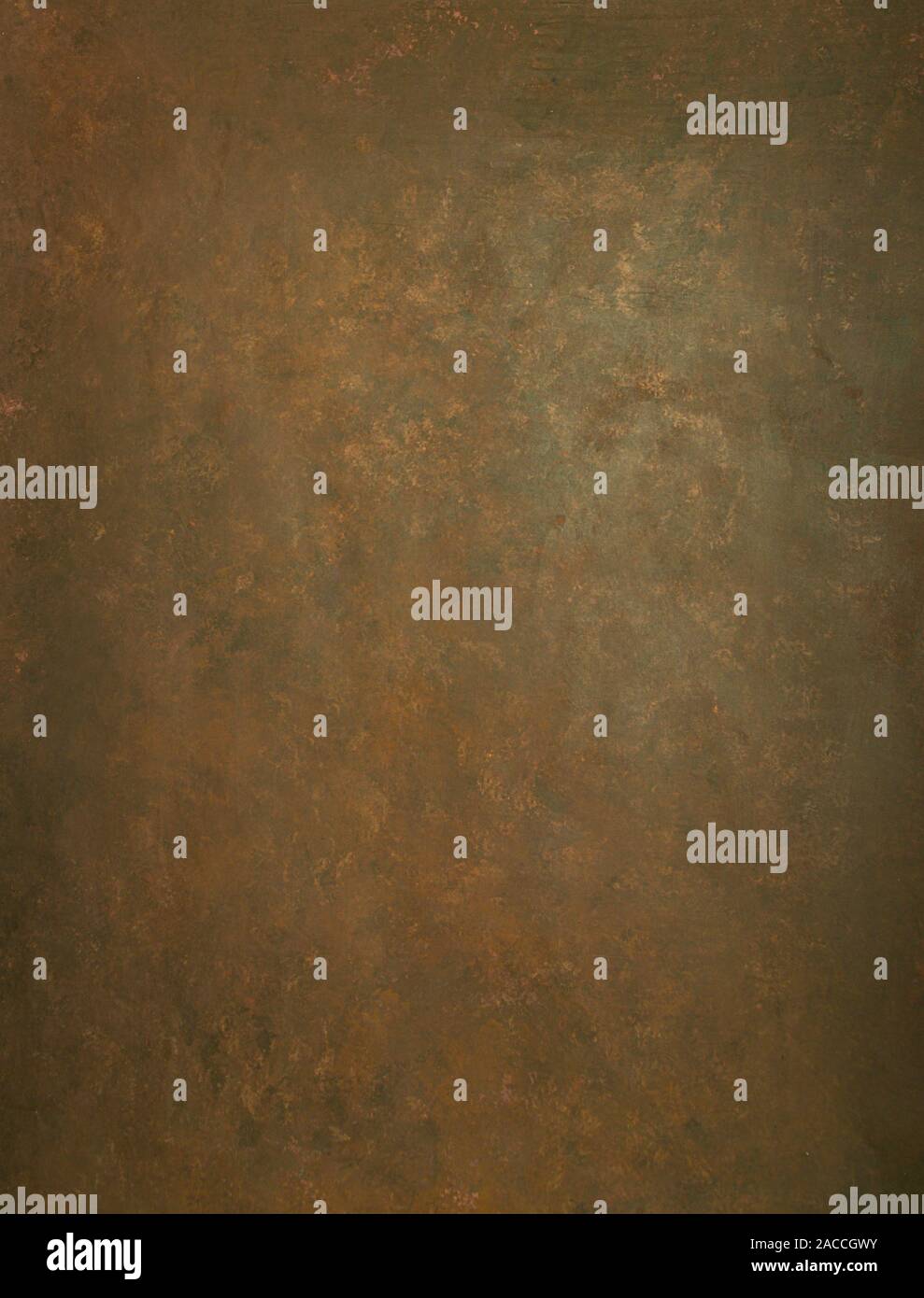 Traditional fine art vintage textures brown green painted muslin or