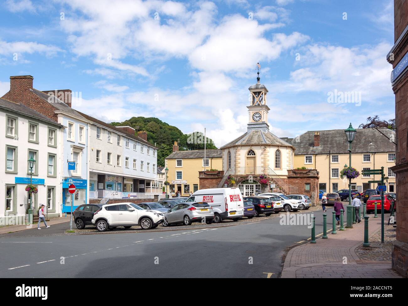 Market Place, Brampton, City of Carlisle, Cumbria, England, United