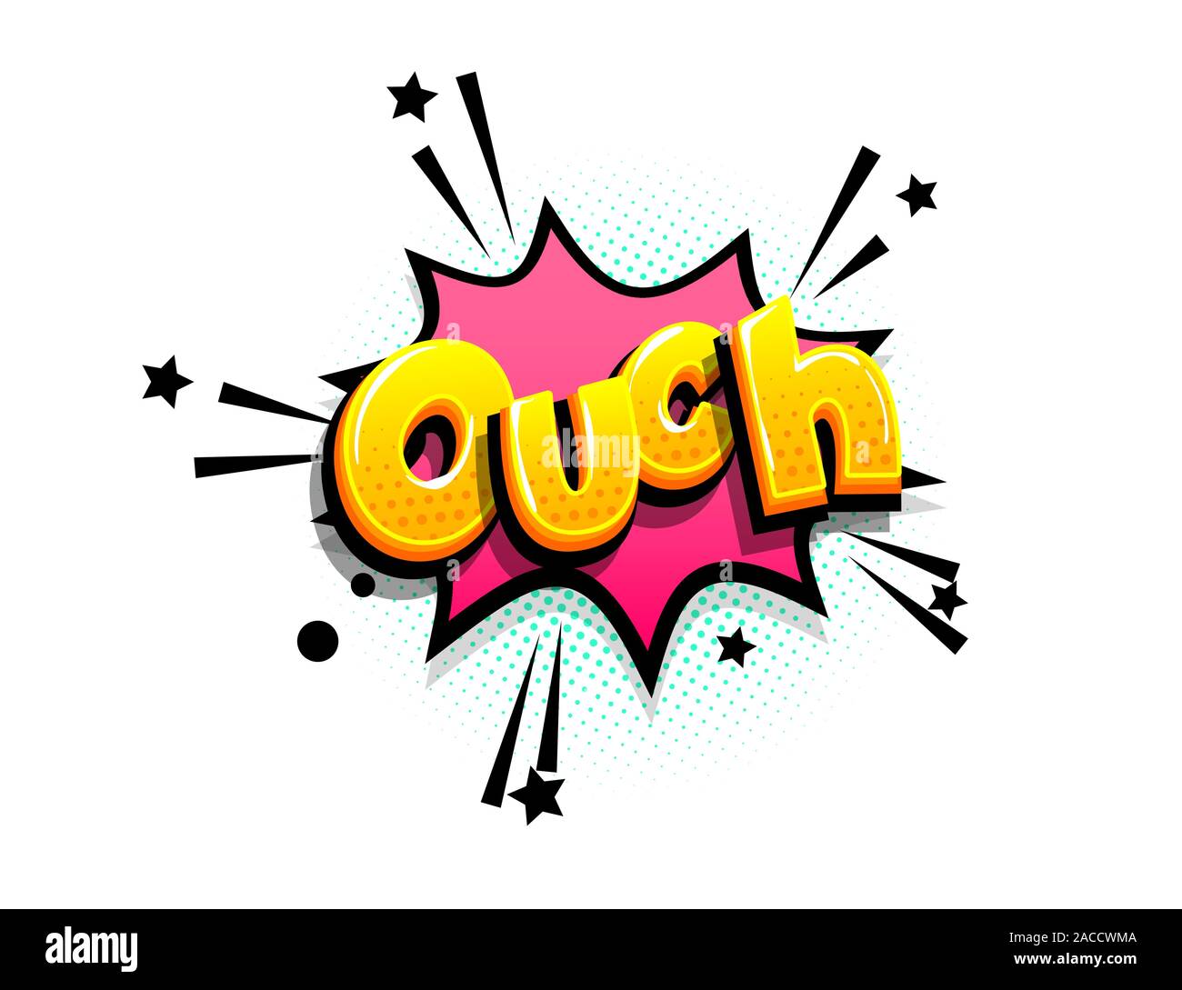 Comics text advertise phrase sale pop art Stock Vector