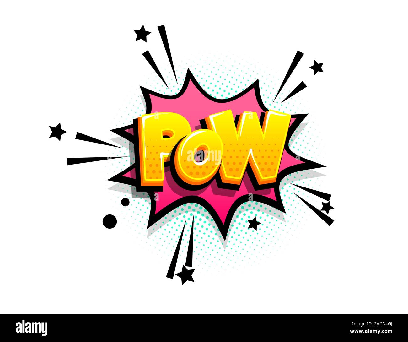 Comics text advertise phrase sale pop art Stock Vector