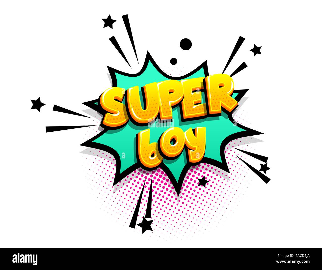 Comics text advertise phrase sale pop art Stock Vector