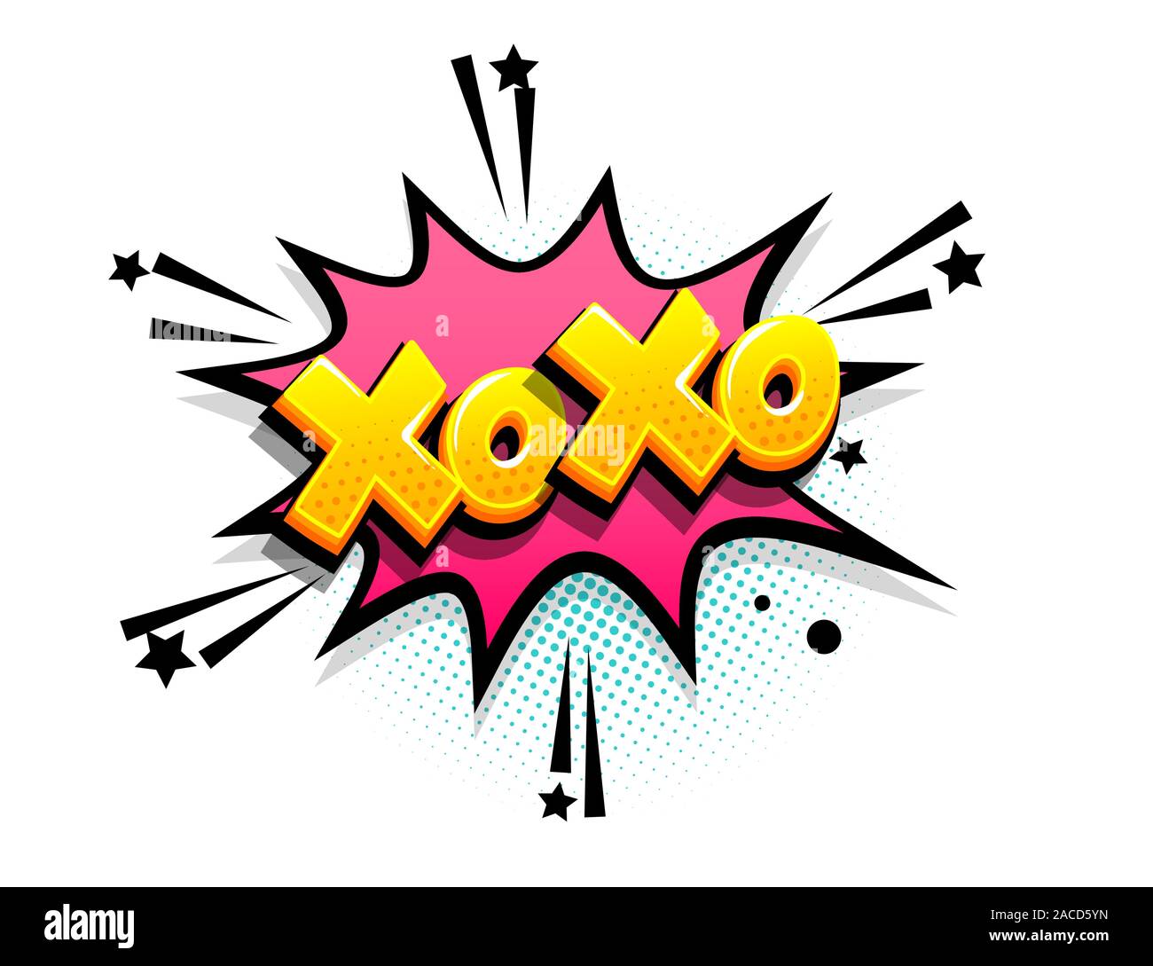 Comics text advertise phrase sale pop art Stock Vector