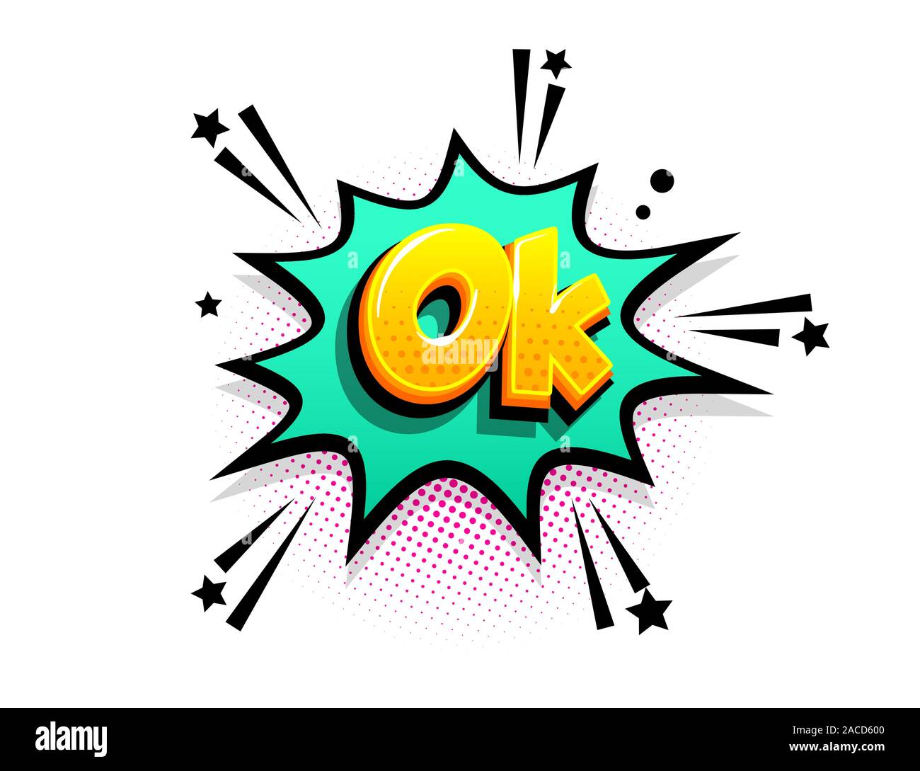 Comics text advertise phrase sale pop art Stock Vector