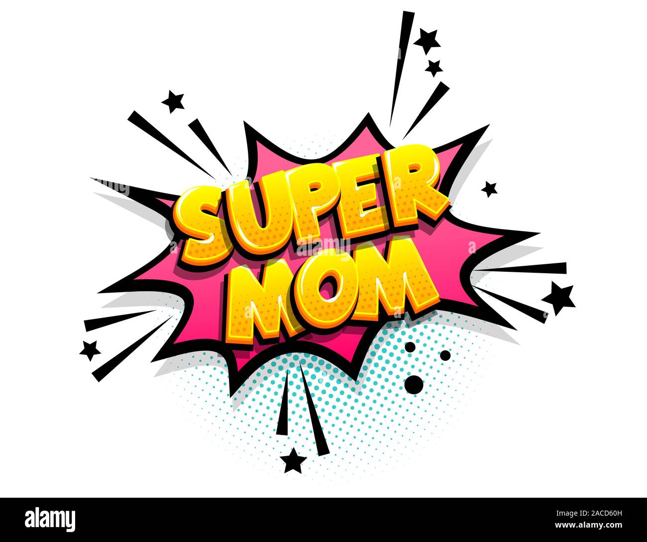 Comics text advertise phrase sale pop art Stock Vector
