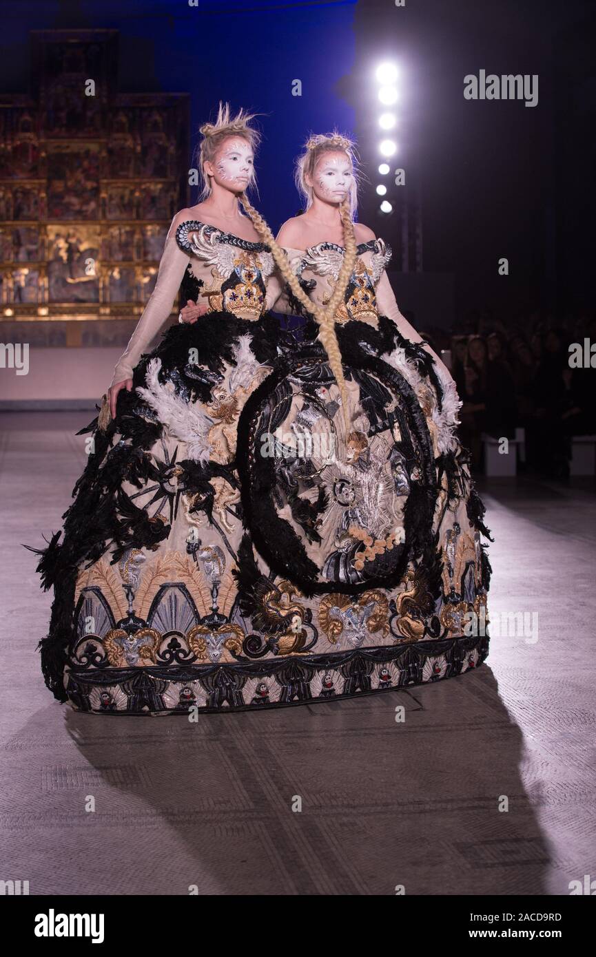 Guo Pei's first ever runway show in the UK