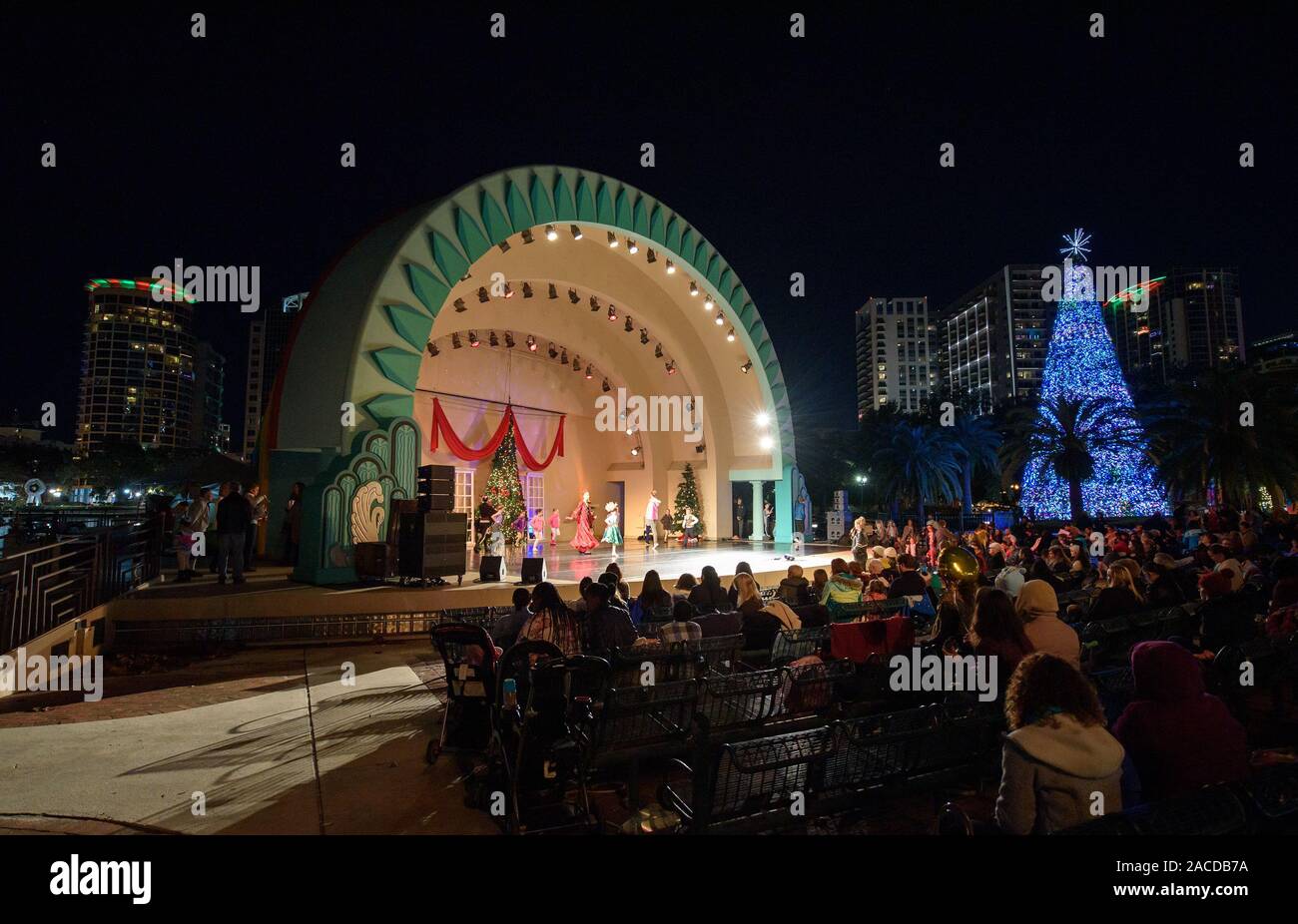 The Russian Ballet Orlando warms up for a Nutcracker performance later