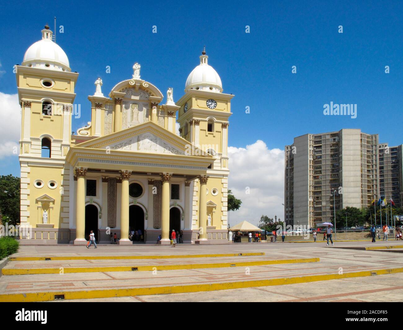 Basilica of Our Lady of Chiquinquira, in the city of Maracaibo, Zulia state, Venezuela, Stock Photo