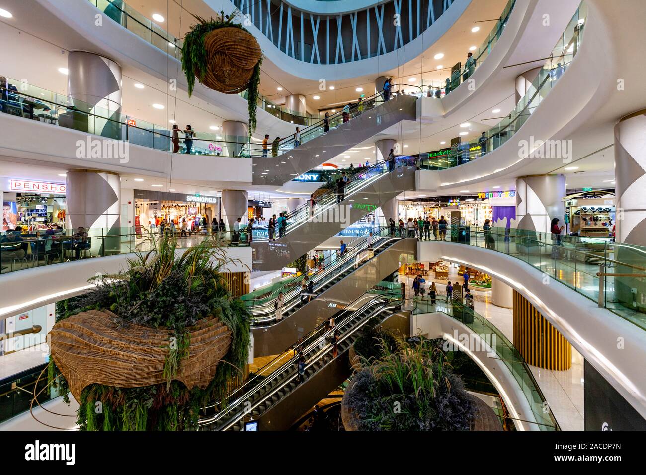Junction City Mall, Yangon, Myanmar Stock Photo Alamy