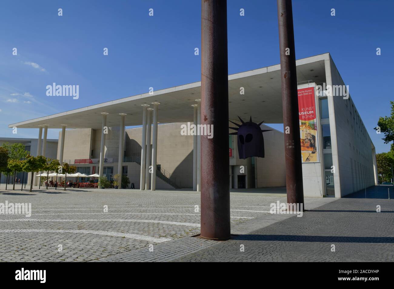 Kunstmuseum Bonn, Helmut-Kohl-Allee, Bonn, Nordrhein-Westfalen, Deutschland Stock Photo