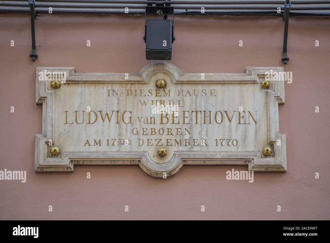 Beethoven-Haus, Bonngasse, Bonn, Nordrhein-Westfalen, Deutschland Stock Photo