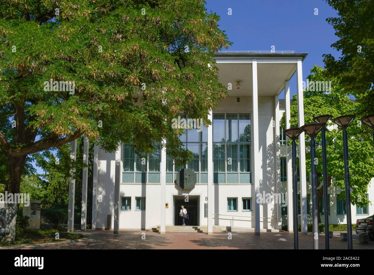 Bundesrechnungshof, Adenauerallee, Bonn, Nordrhein-Westfalen, Deutschland Stock Photo