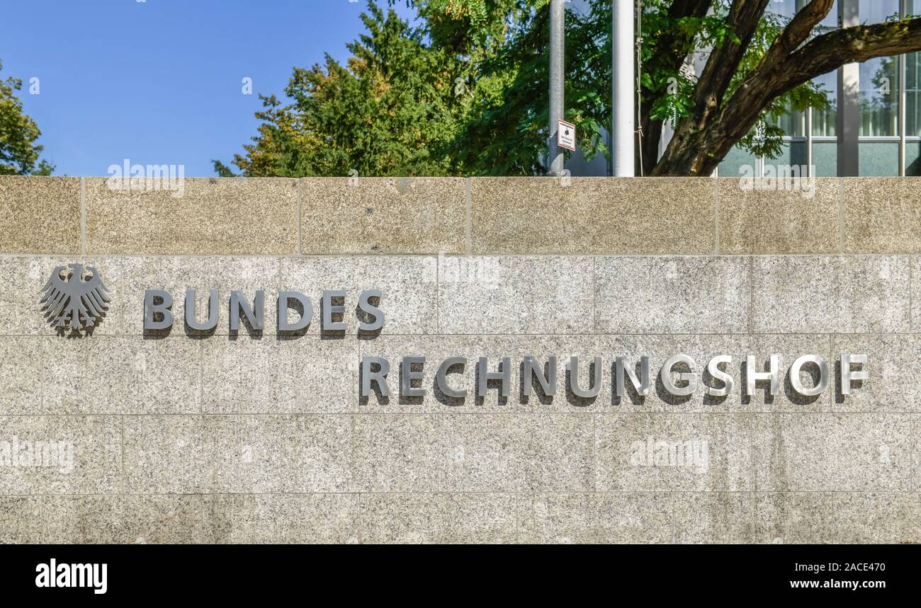 Bundesrechnungshof, Adenauerallee, Bonn, Nordrhein-Westfalen, Deutschland Stock Photo