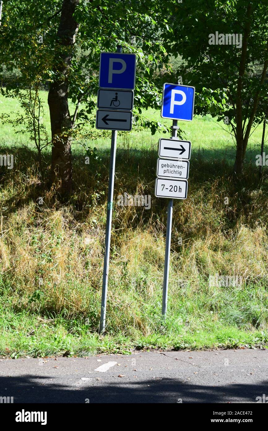 lakeside parking lot Stock Photo Alamy