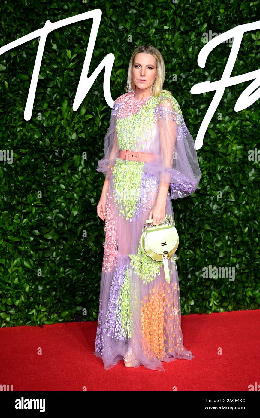 Alice Naylor-Leyland attending the Fashion Awards 2019 at the Royal