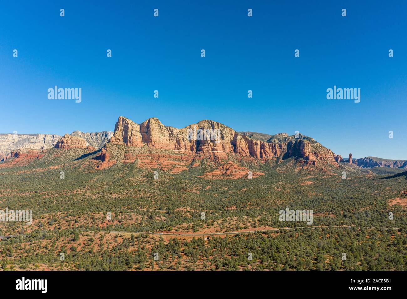 View from Bell Rock formation in Sedona, Arizona Stock Photo - Alamy
