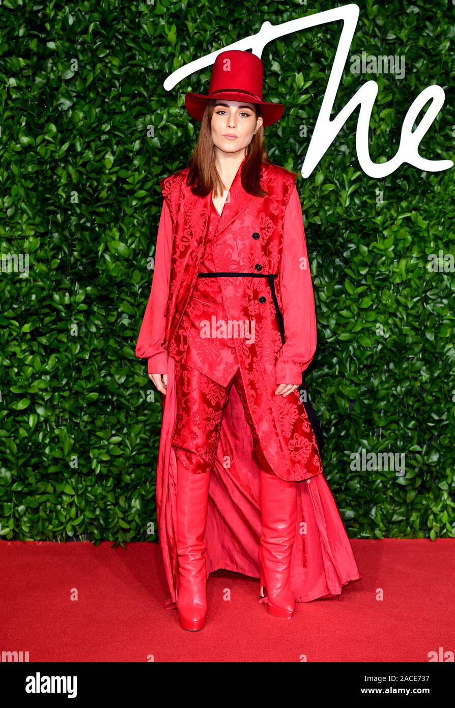 Noomi Rapace attending the Fashion Awards 2019 at the Royal Albert Hall