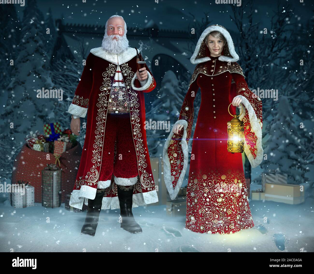 Traditional Mrs Claus Traditional Mrs Claus