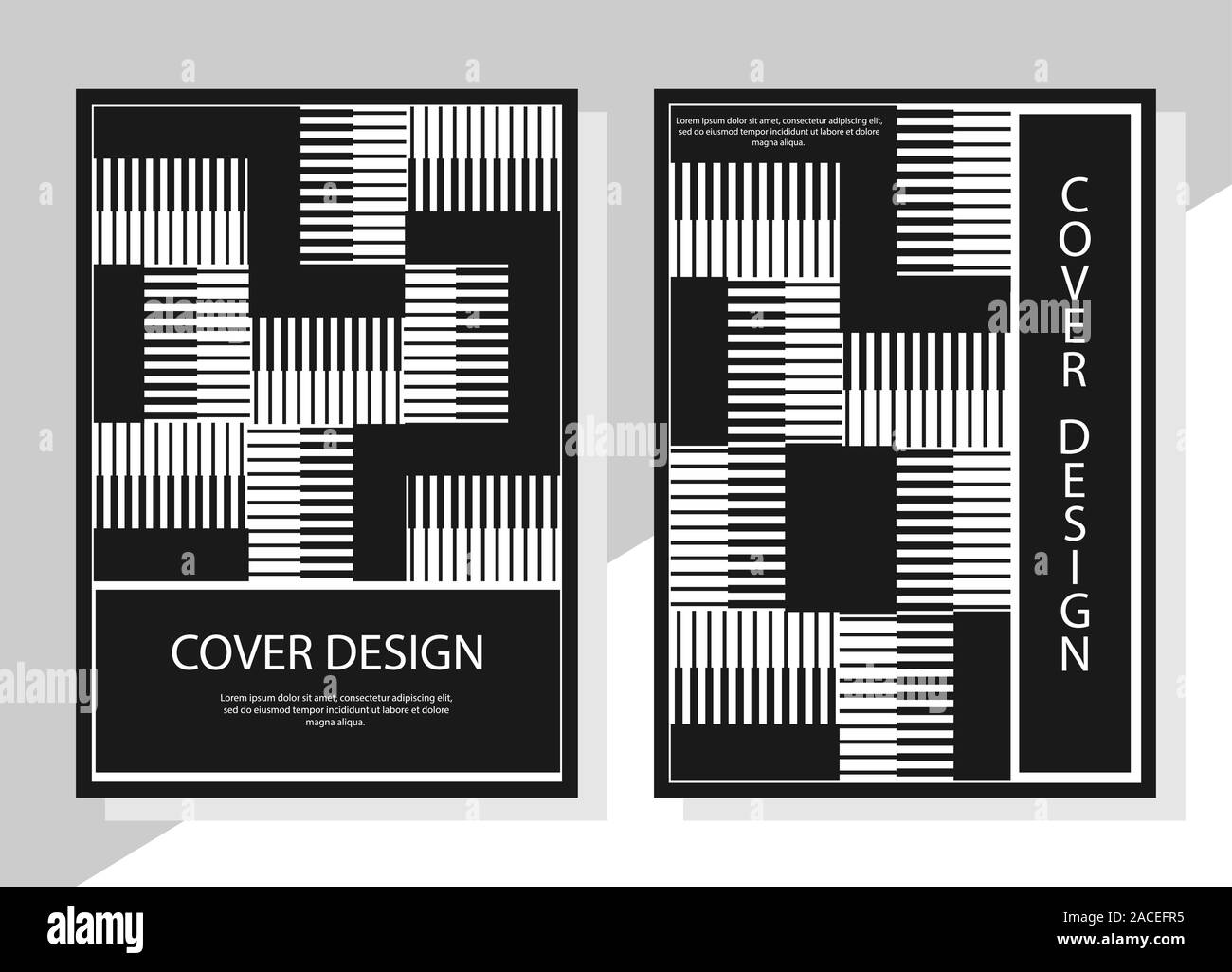 Editable design for the cover, A4 format. Geometric abstract background. for the design of the cover, screen saver, for applications and websites, for Stock Vector