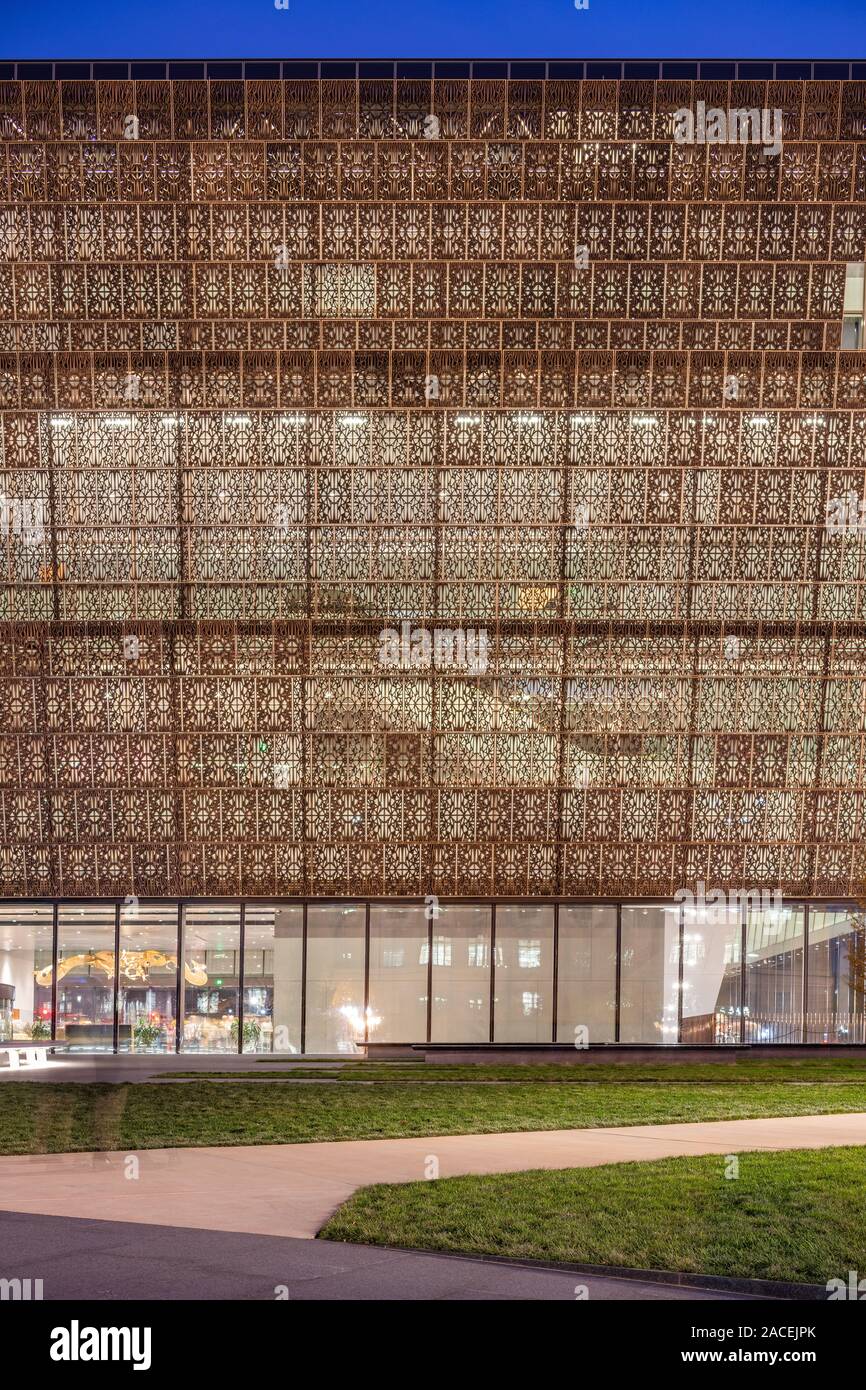 National Museum of African American History and Culture designed by David Adjaye Stock Photo